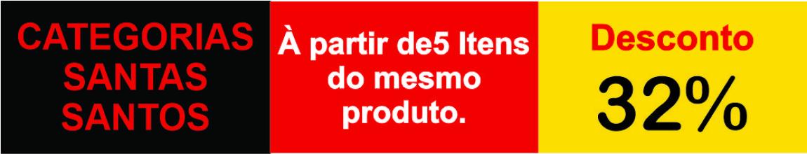 santas e santos 5 itens 32%