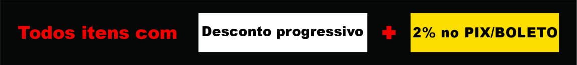 Férias desconto progressivo + 2% desconto PIX/BOLETO