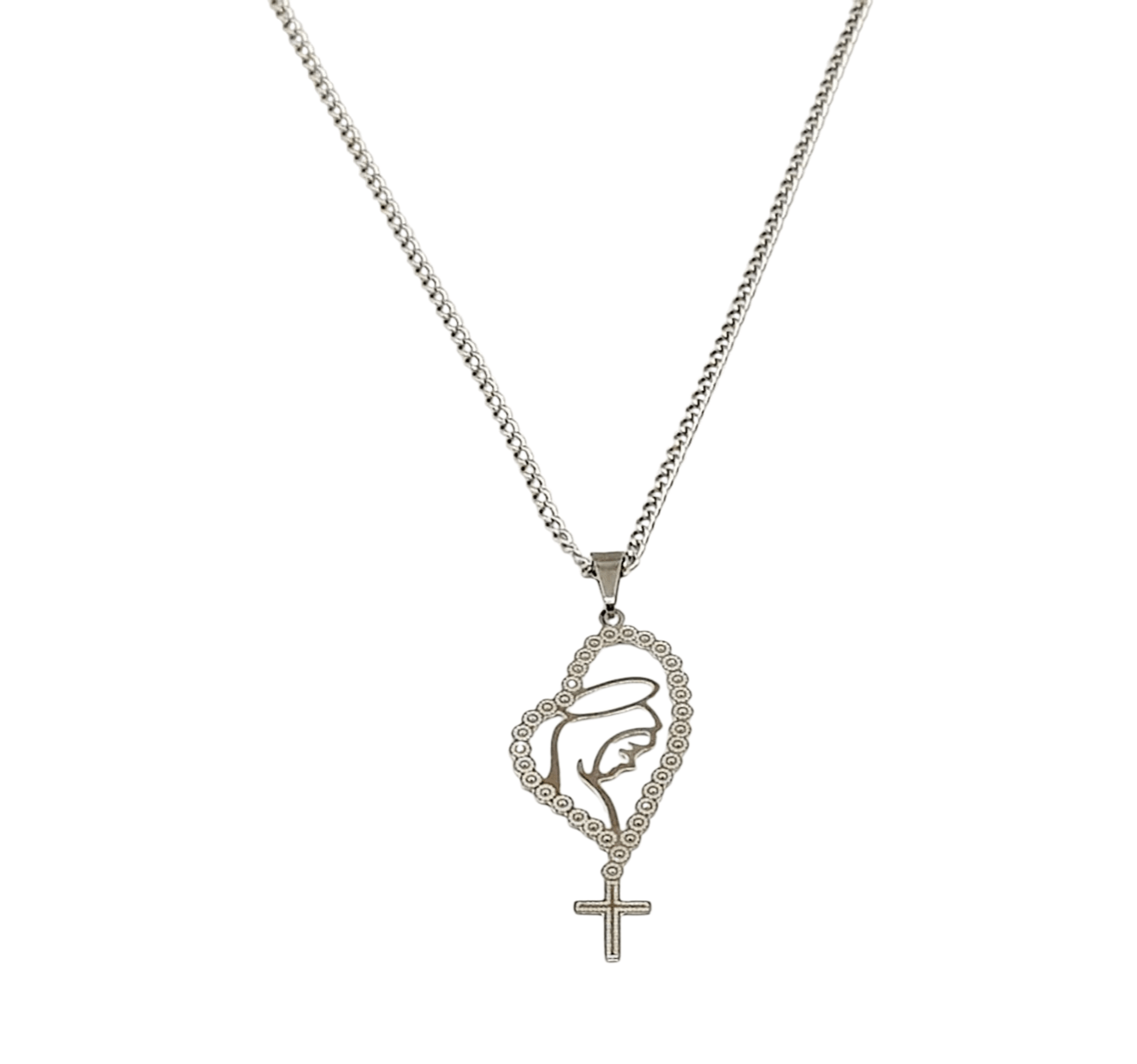 Correntinha Nossa Senhora Silêncio e Cruz