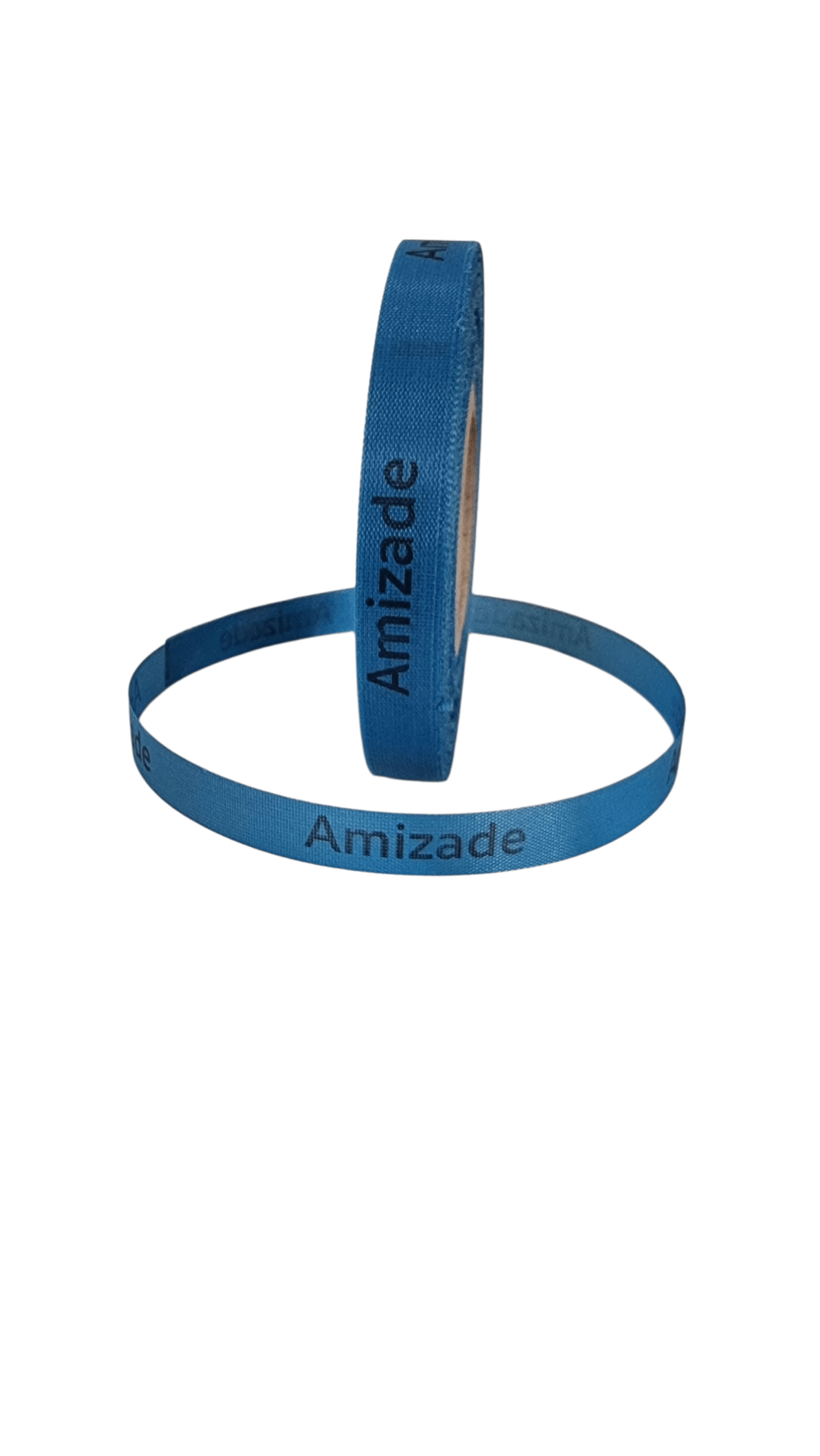 AMIZADE. 1000 FITAS CORTADAS. AZUL TURQUESA.