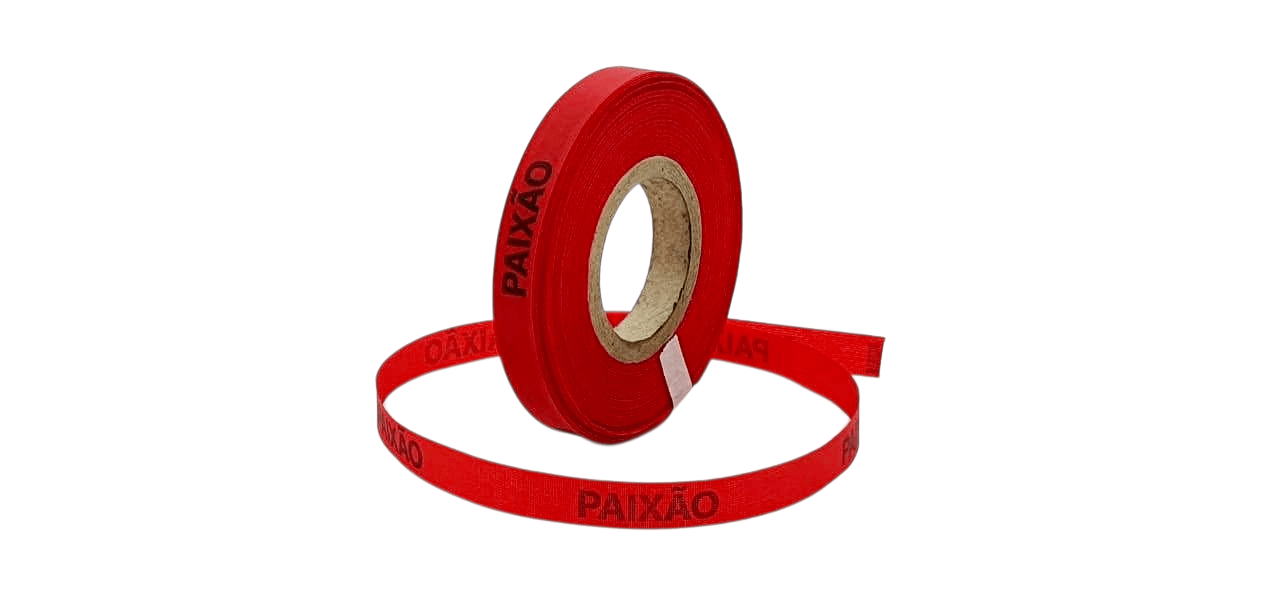 PAIXÃO. 1000 FITAS CORTADAS. VERMELHO.
