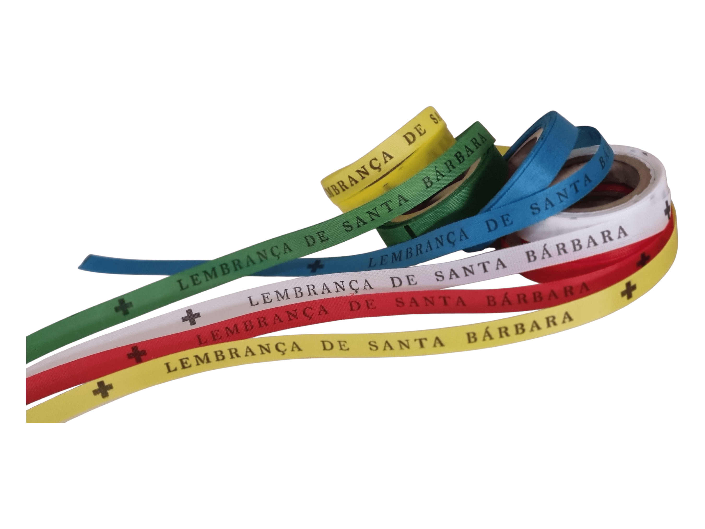 LEMBRANÇA DE SANTA BÁRBARA. 500 FITAS CORTADAS.