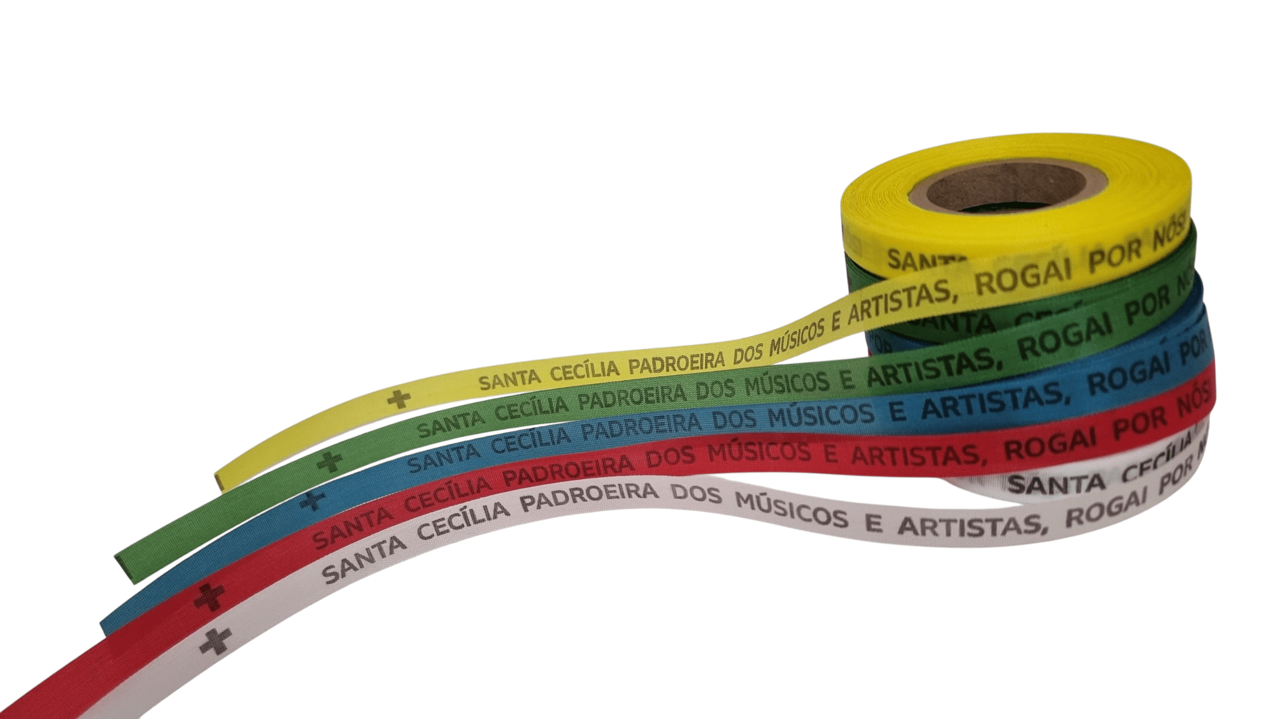 SANTA CECÍLIA PADROEIRA DOS MÚSICOS E ARTISTAS, ROGAI POR NÓS. 500 UNIDADES CORTADAS.