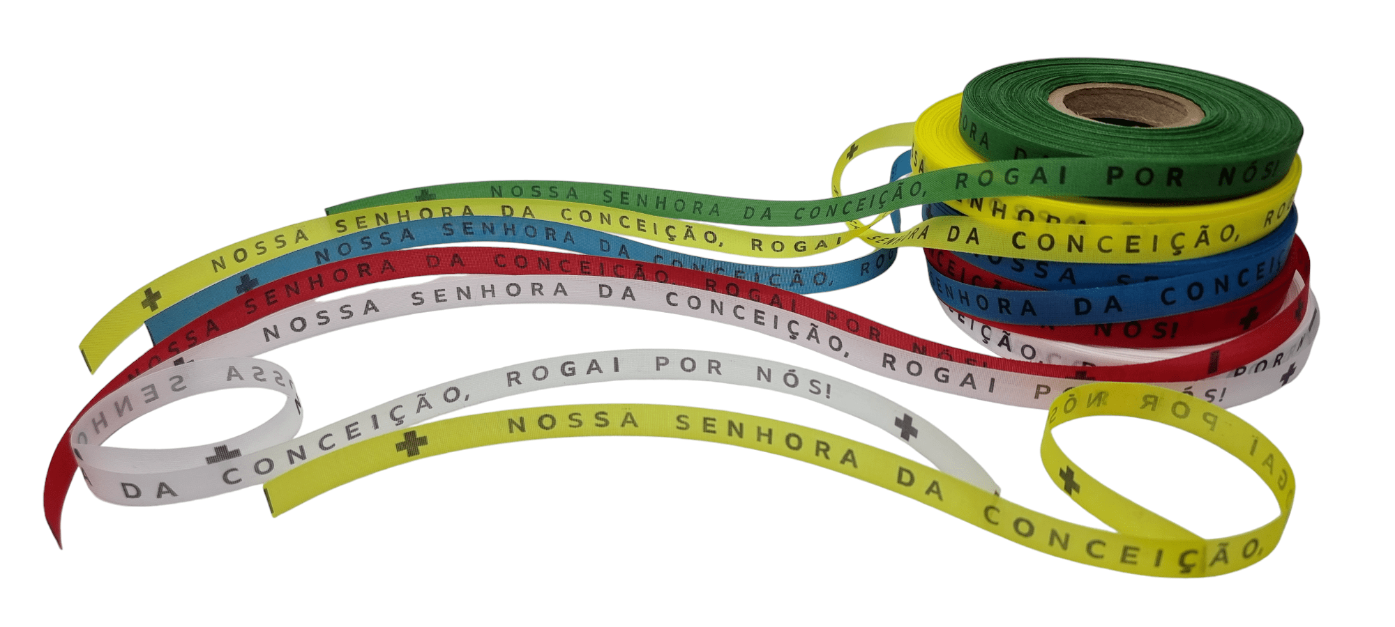 NOSSA SENHORA DA CONCEIÇÃO, ROGAI POR NÓS. 1000 FITAS CORTADAS.