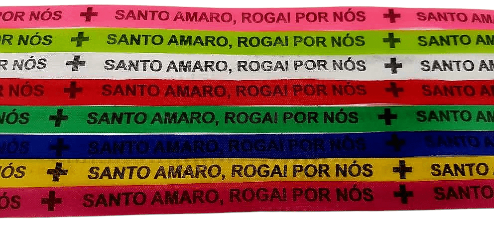 SANTO AMARO, ROGAI POR NÓS. 200 FITAS CORTADAS.