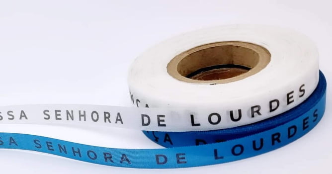 LEMBRANÇA DE NOSSA SENHORA DE LOURDES. 500 FITAS CORTADAS. - Cópia (1)