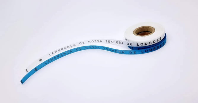 LEMBRANÇA DE NOSSA SENHORA DE LOURDES. 500 FITAS CORTADAS. - Cópia (1)