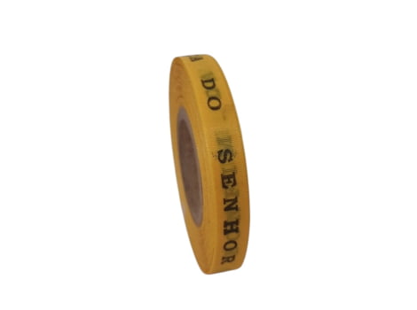 FITINHA DO BONFIM. 1000 FITAS CORTADAS. AMARELO OURO.