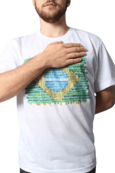 Camiseta - Lembrança Do Senhor Do Bonfim Da Bahia. Tamanho M.