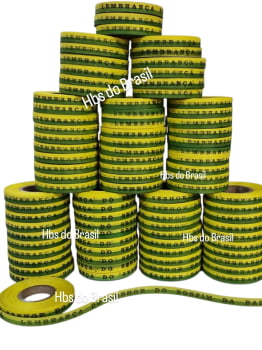 Lembrança do Senhor do Bonfim da Bahia. Verde e Amarelo.