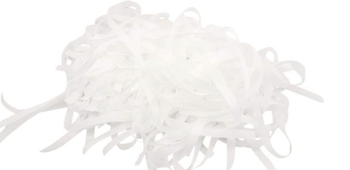 2.000 FITINHAS SEM IMPRESSÃO. CORTADAS. BRANCO.