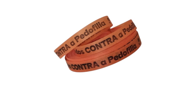 Maio Laranja - Todos Contra a Pedofilia. 1000 Fitas. Cortadas.