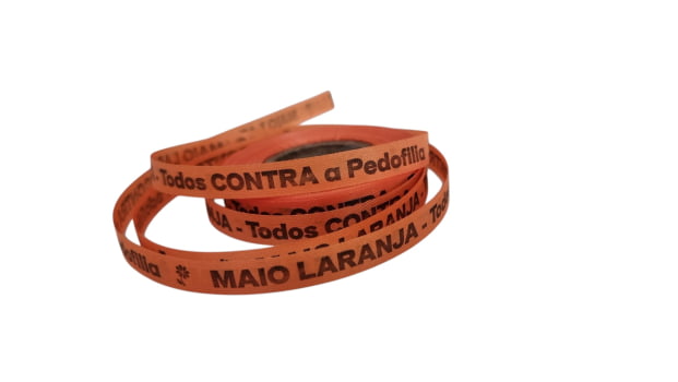 Maio Laranja - Todos Contra a Pedofilia. 1000 Fitas. Cortadas.