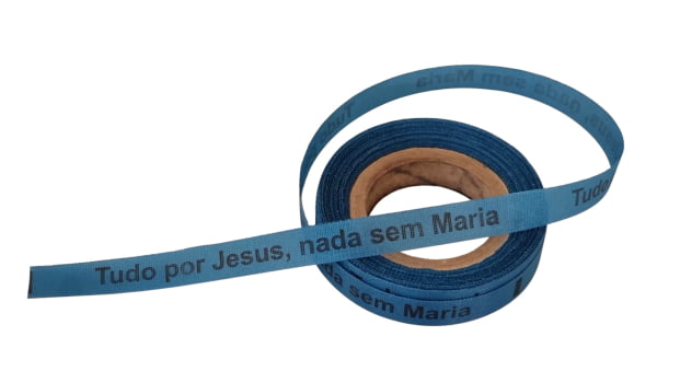 Tudo Por Jesus, Nada Sem Maria. 1000 Fitas Cortadas.