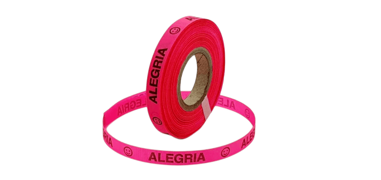 ALEGRIA. 1000 FITAS CORTADAS. PINK.