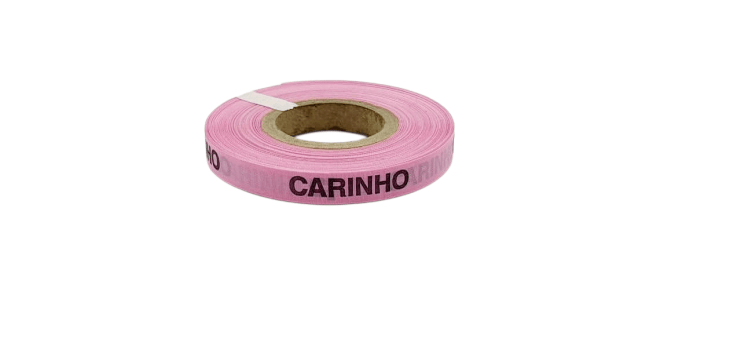 CARINHO. 1000 FITAS CORTADAS. ROSA CLARO.