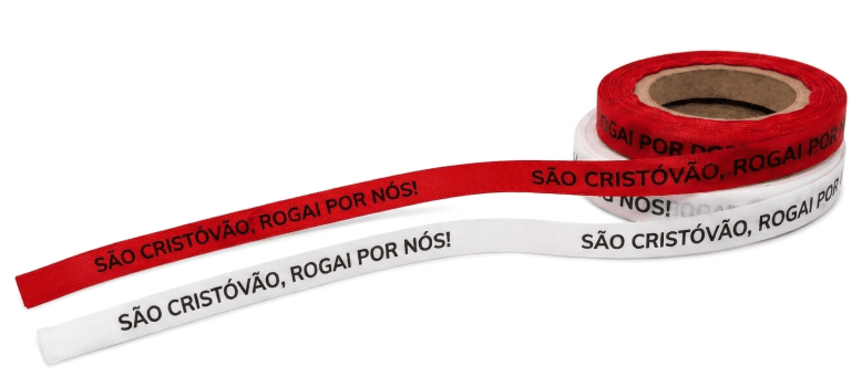 São Cristóvão. 1.000 Fitas 2 Cores