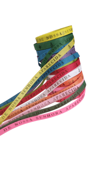 LEMBRANÇA DE NOSSA SENHORA APARECIDA. (imagem) 500 FITAS. LEMBRANÇA DE NOSSA SENHORA APARECIDA. (imagem) 500 FITAS.