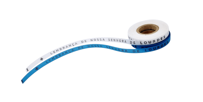 LEMBRANÇA DE NOSSA SENHORA DE LOURDES. 200 FITAS CORTADAS.