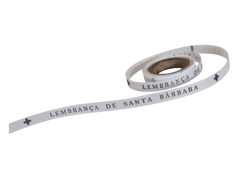 LEMBRANÇA DE SANTA BÁRBARA. 500 FITAS CORTADAS.