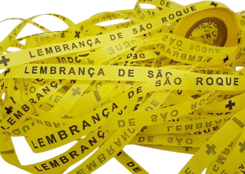 LEMBRANÇA DE SÃO ROQUE. 1000 FITAS CORTADAS.