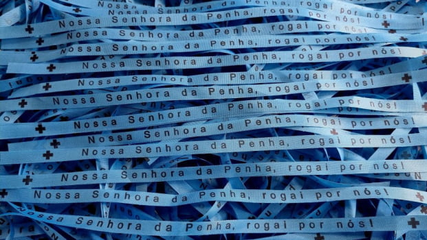 NOSSA SENHORA DA PENHA, ROGAI POR NÓS. 500 FITAS CORTADAS.