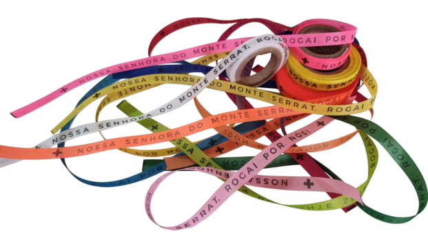 Nossa Senhora Do Monte Serrat, Rogai Por Nós. 1000 Fitas Cortadas.