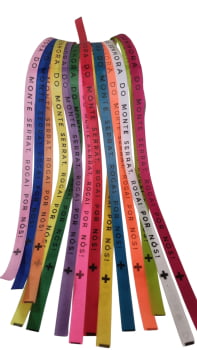 Nossa Senhora Do Monte Serrat, Rogai Por Nós. 500 Fitas Cortadas.