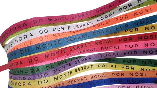 Nossa Senhora Do Monte Serrat, Rogai Por Nós. 500 Fitas Cortadas.