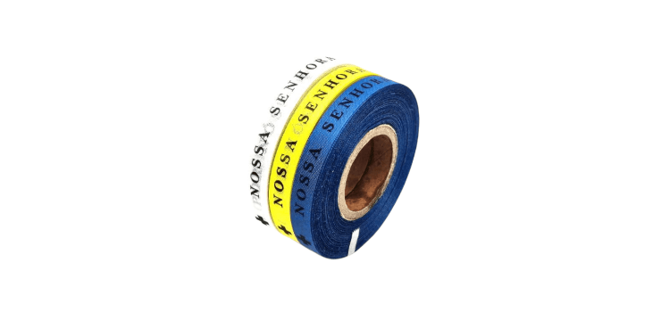 NSA. SRA. IMACULADA CONCEIÇÃO, ROGAI POR NÓS! 500 FITAS CORTADAS. 3 CORES.