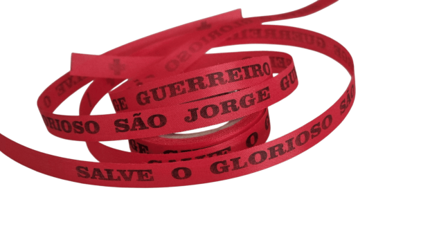 Salve O Glorioso São Jorge Guerreiro. 500 Fitas Cortadas.