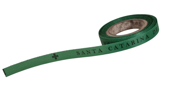 SANTA CATARINA DE ALEXANDRIA, ROGAI POR NÓS. 500 FITAS CORTADAS. 3 CORES.