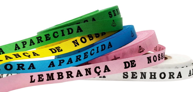 LEMBRANÇA DE NOSSA SENHORA APARECIDA. 1.000 FITAS 