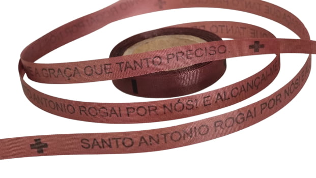 Santo Antônio Rogai Por Nós! E Alcançai-me A Graça Que Tanto Preciso. 1000 Fitas Cortadas.