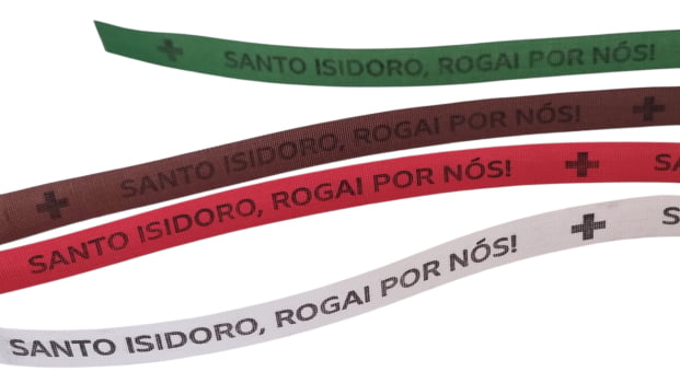 Santo Isidoro, Rogai Por Nós! Santo Isidoro, Abençoa-nos! Santo Isidoro, Protegei-nos! 1000 Fitas Cortadas.