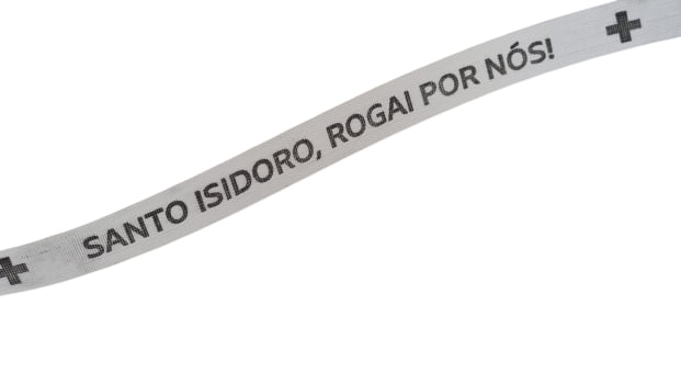 Santo Isidoro, Rogai Por Nós! Santo Isidoro, Abençoa-nos! Santo Isidoro, Protegei-nos! 1000 Fitas Cortadas.