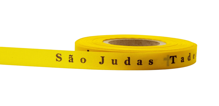 SÃO JUDAS TADEU, ROGAI POR NÓS. 5 CORES. 1000 FITAS CORTADAS.
