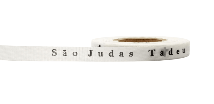 SÃO JUDAS TADEU, ROGAI POR NÓS. 5 CORES. 1000 FITAS CORTADAS.