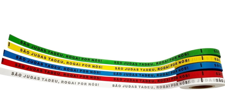 SÃO JUDAS TADEU, ROGAI POR NÓS! 1.000 FITAS SÃO JUDAS TADEU, ROGAI POR NÓS! 1.000 FITAS